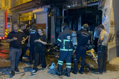 Adıyaman’da giyim mağazasına molotofkokteyliyle saldırı