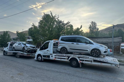 Sarıkamış’ta zincirleme kaza: 1’i çocuk 5 yaralı