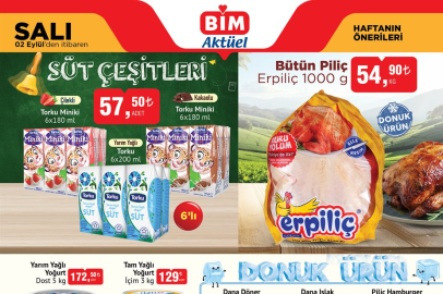 BİM 02 Eylül 2025 salı indirim kataloğu yayınlandı: İşte raflarda yer alacak aktüel ürünler