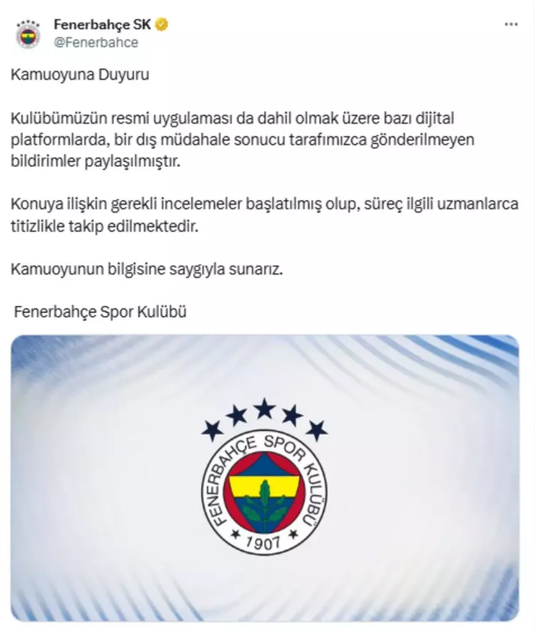 Fenerbahçe, İş Bankası ve Dominos kullanıcılarına “No system is safe” mesajı Hack iddiası gündemde 3