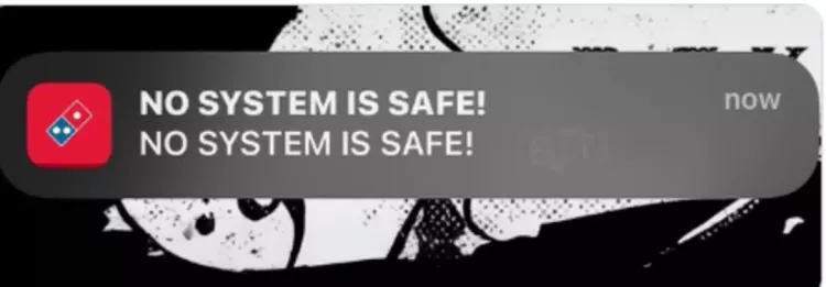 Fenerbahçe, İş Bankası ve Dominos kullanıcılarına “No system is safe” mesajı Hack iddiası gündemde 4