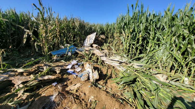 İzmir’de eğitim helikopteri mısır tarlasına düştü 1 pilot hayatını kaybetti 3