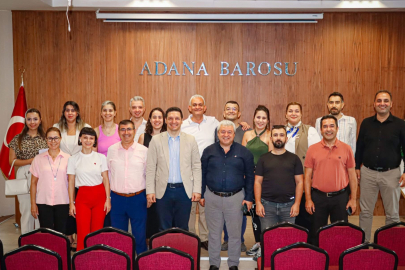 Adana Barosu Staj Komisyonu yeni dönem projelerini masaya yatırdı