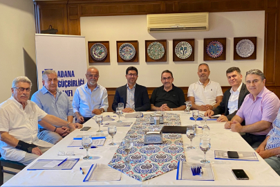 Adana Güçbirliği Vakfı’nda Çukurova’nın sulama sorunu ele alındı