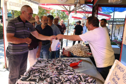 Hayır için 6 ton balık dağıtıldı