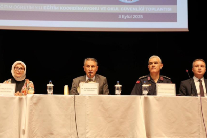 Mersin’de eğitim-öğretim yılı öncesi güvenlik toplantısı yapıldı