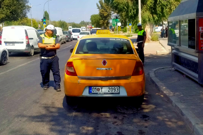 Adana’da taksilere tarife ve hijyen takibi