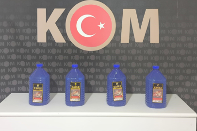 Kırıkkale’de kaçak alkol operasyonu