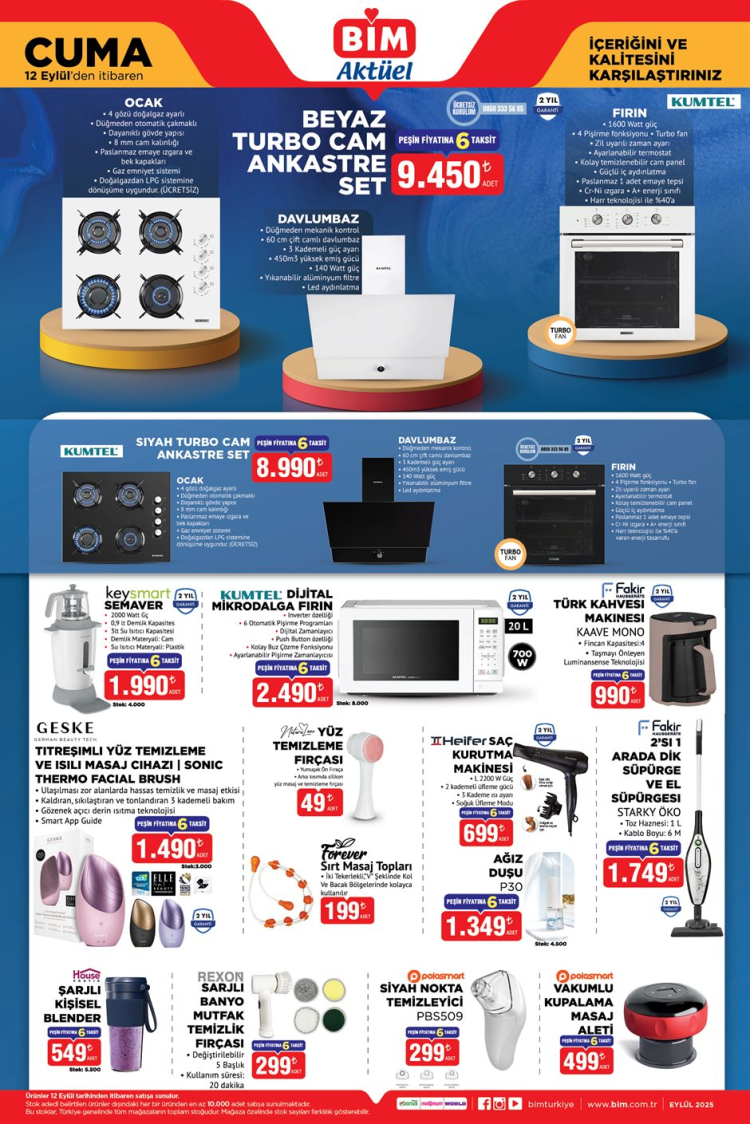 BİM AKTÜEL ÜRÜNLER KATALOĞU
