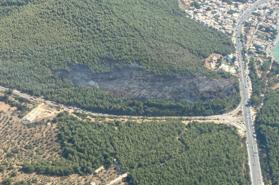 Bodrum Güvercinlik’te çıkan orman yangını kontrol altına alındı