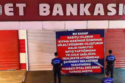 Gaziantep'te şeytanın bile aklına gelmeyecek et çekme düzeneği! O kasap mühürlendi!