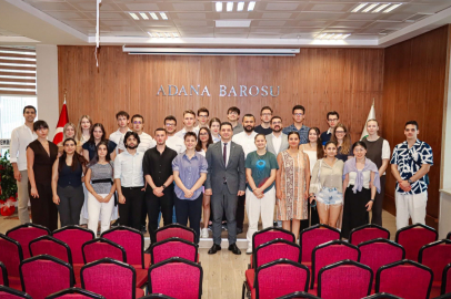 Uluslararası hukuk öğrencileri Türk hukuk sistemini tanıdı