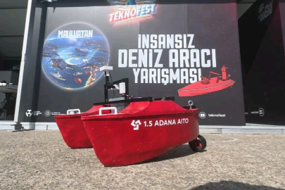 Adana'nın genç beyinleri insansız deniz aracıyla üçüncü oldu