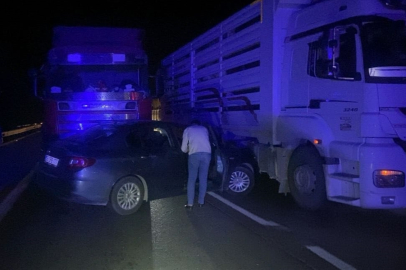 Adana-Pozantı Otoyolu’nda kaza nedeniyle ulaşım aksadı