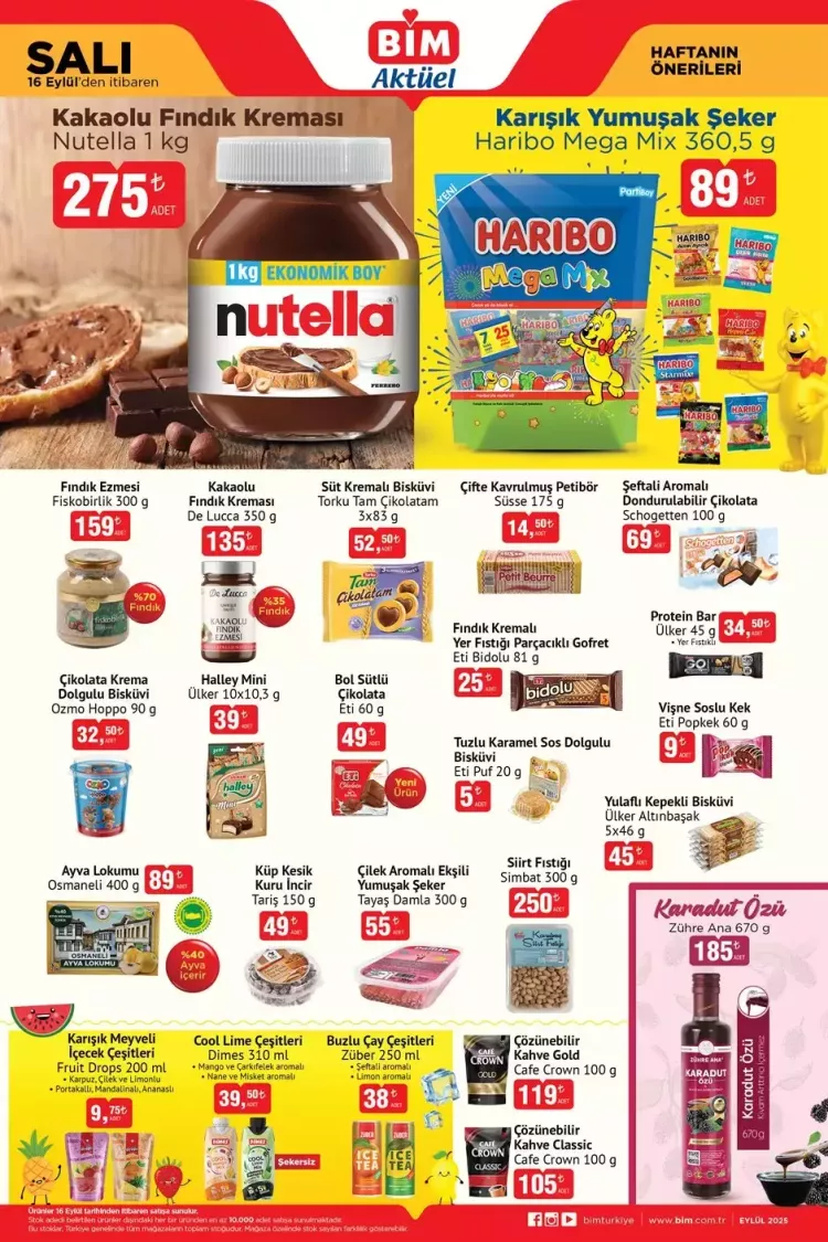 BİM'de bu cuma neler var 12 Eylül BİM aktüel ürünler kataloğu ile raflar yenilendi 8