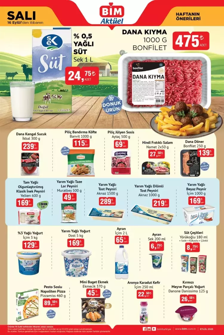 BİM'de bu cuma neler var 12 Eylül BİM aktüel ürünler kataloğu ile raflar yenilendi 9
