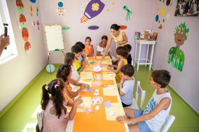 Mersin'de çocuklar istedi, Büyükşehir Belediyesi yaptı