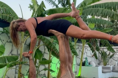 Pınar Altuğ’dan ‘acroyoga’ eleştirilerine yanıt: Biz kıskanç bir aile değiliz