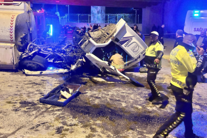 Kuzey Marmara Otoyolu’nda kaza, araç hurdaya döndü: 5 yaralı