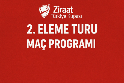 Ziraat Türkiye Kupası 2. Eleme turu başlıyor ne zaman başlıyor? İşte maç programı ve detaylar...