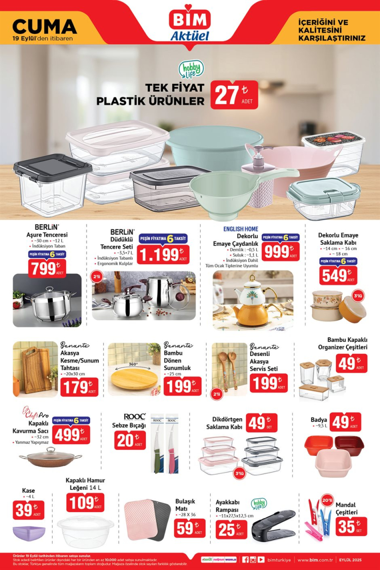 bim aktüel ürünler kataloğu