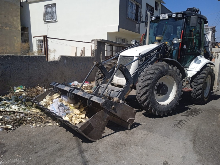 Mersin'de Akdeniz Belediyesinin mobilya, tekstil ve moloz atıklarıyla mücadelesi sürüyor 2