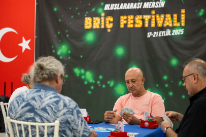 Mersin’de 39. Uluslararası Briç Festivali başladı