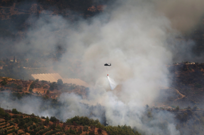 Alanya orman yangınlarıyla boğuşuyor