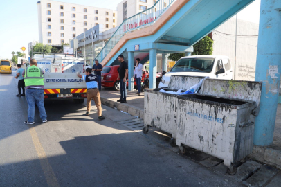 Mersin Akdeniz Belediyesi 276 yeni çöp konteyneri dağıttı