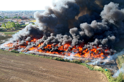 Adana’da geri dönüşüm fabrikasında yangın