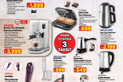 25 Eylül 2025 A101 aktüel kataloğu: Akıllı kedi tuvaleti, espresso makinesi ve daha fazlası raflarda