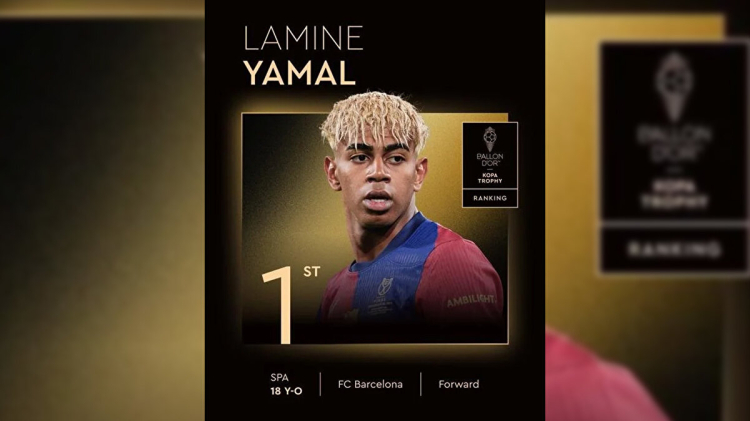 Ballon d'Or 2025'te Kopa Trophy sahibini buldu 2