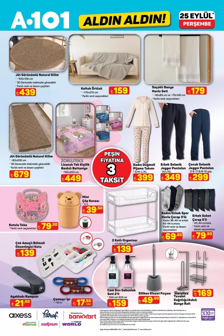 a101 aldın aldın kataloğu