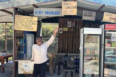 Esnafın esprili tabelası, vatandaşların dikkatini çekiyor