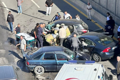 Etimesgut’ta zincirleme trafik kazası: 4 yaralı