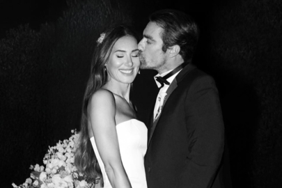 Ünlü oyuncu İbrahim Çelikkol Natali Beatris Yarcan ile nikah masasına oturdu