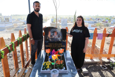 4 yaşındaki Yasmin Elif, doğum gününde kabri başında anıldı