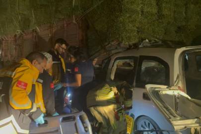 Polatlı'da feci kaza: 2 ölü, 1 yaralı