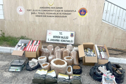Mersin Mut’ta kaçak sigara operasyonu: 40 binden fazla makaron ele geçirildi