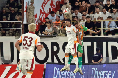 Trendyol Süper Lig: Alanyaspor 0 - 1 Galatasaray