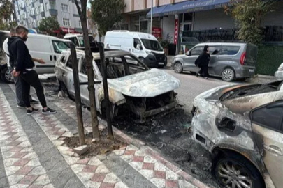 Sultangazi’de kardeşine para vermeyen abinin arabası kül oldu