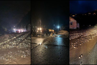 Trabzon'da sağanak hayatı olumsuz etkiledi