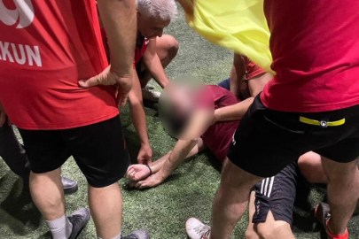Halı saha maçı ölümle bitti