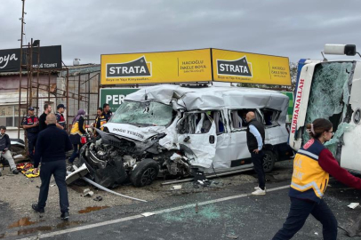 Tekirdağ'da korkunç kaza: 3 ölü, 9 yaralı