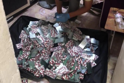 Adana’da valizde 10 bin uyuşturucu hap ele geçirildi