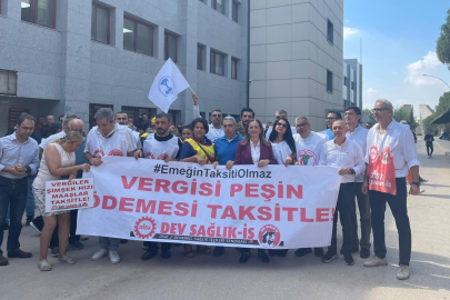 DİSK ve Dev Sağlık-İş Genel Başkanı Çerkezoğlu, Balcalı Hastanesi’nde sağlık çalışanlarıyla bir araya geldi