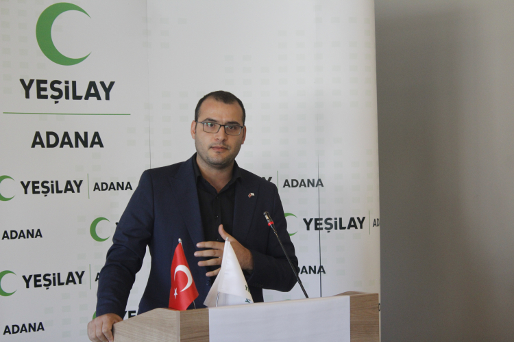 Yeşilay Adana Şube Başkanı Dr. Yunus Emre Yıldırım 