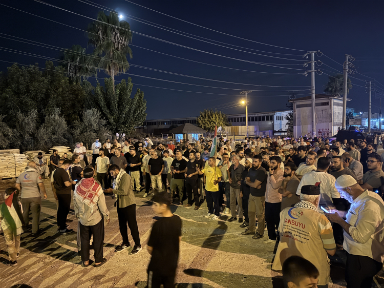 Adana'da Sumud Filosu'na müdahale protesto edildi 2