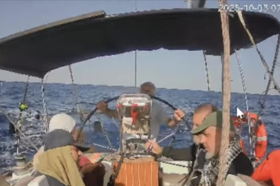 İsrail’in baskınına rağmen Gazze yolunda ilerleyen son gemi Marinette'ye İsrail basın yaptı!