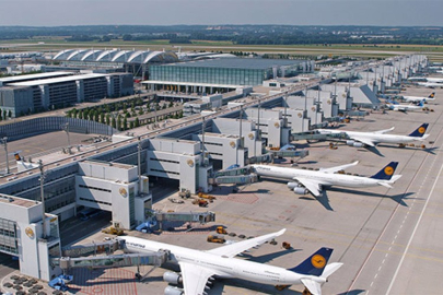 Münih Havalimanı'nda 'dron' alarmı: 32 uçuş iptal edildi, 3 bin yolcu mahsur kaldı